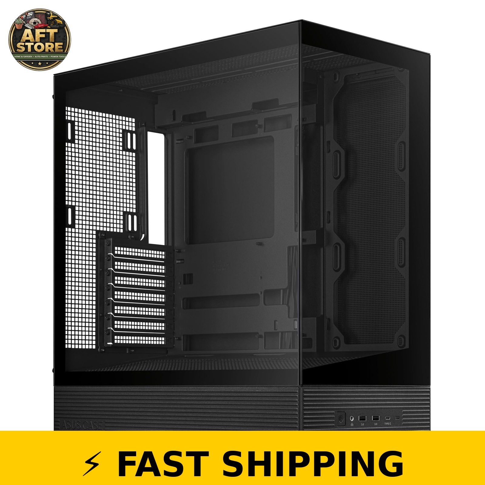 ASUS A31 Mid-Tower PC Case - Tempered Glass Design