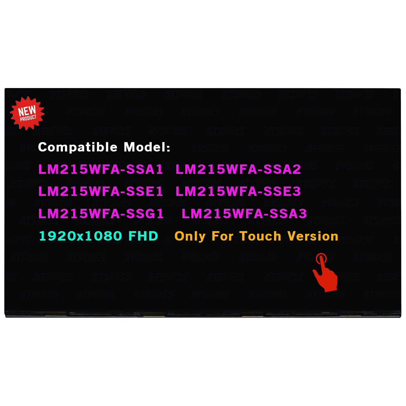 L91002-002 LM215WFA SSE3 for HP 22-DF0023W LCD Touch Screen Display Panel 21.5"