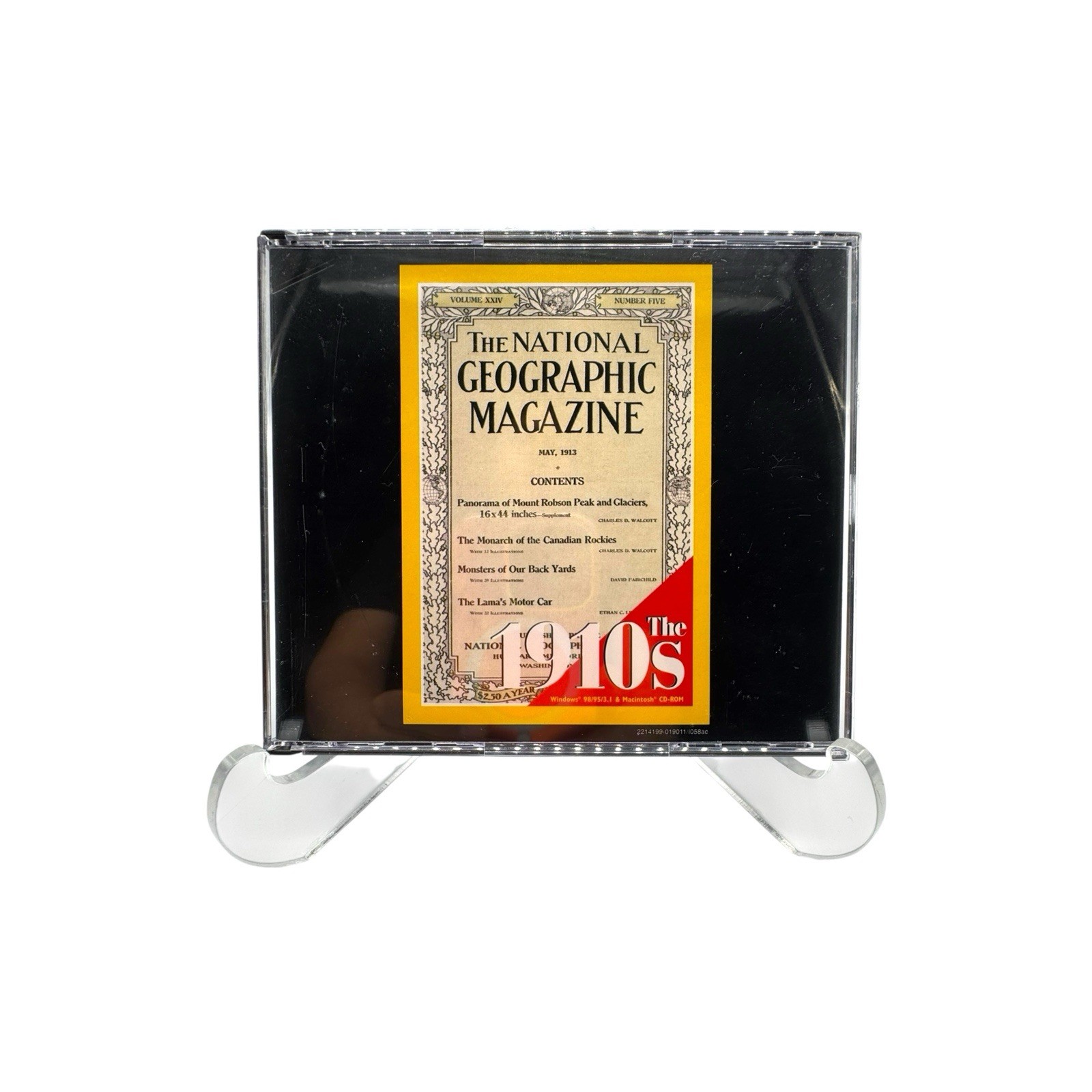 Vintage National Geographic Magazine The 1910s 3 Part Interactive CD-ROM Set