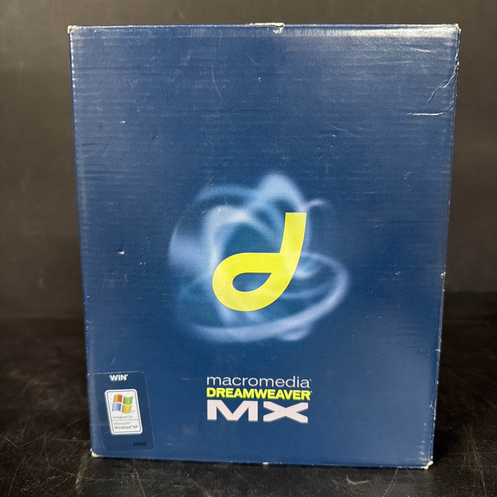 Sealed Macromedia Dreamweaver MX Software Windows XP Vintage New Old Stock