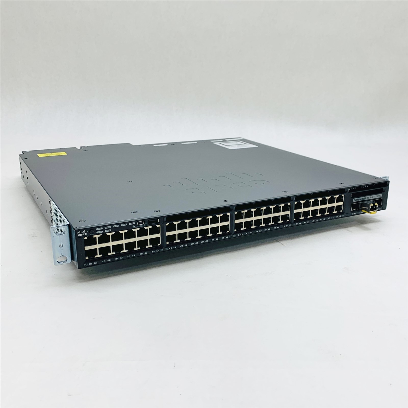 Cisco Catalyst 3650 48 Port PoE+ Gigabit Ethernet Network Switch WS-C3650-48FD-L