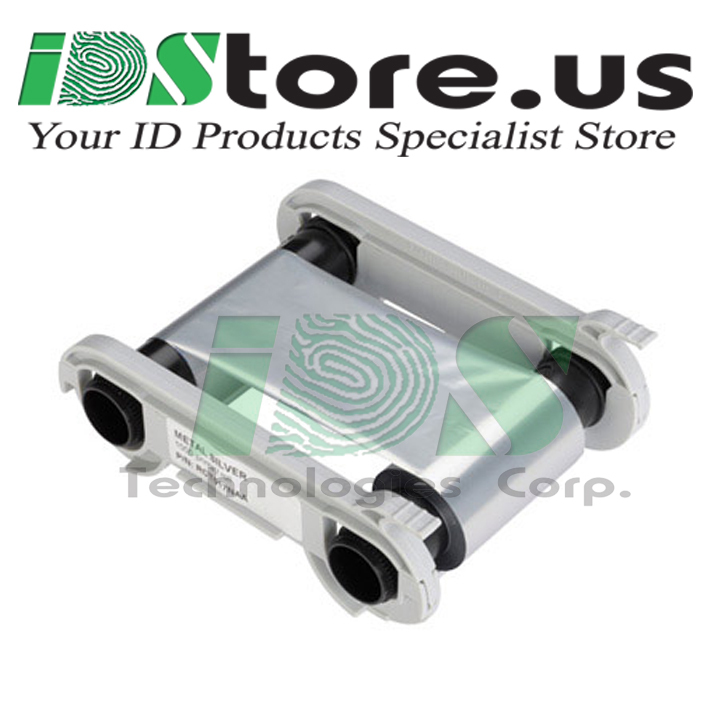 Evolis RCT017NAA Silver Monochrome Ribbon for Elypso/Zenius/Primacy- 1000 prints