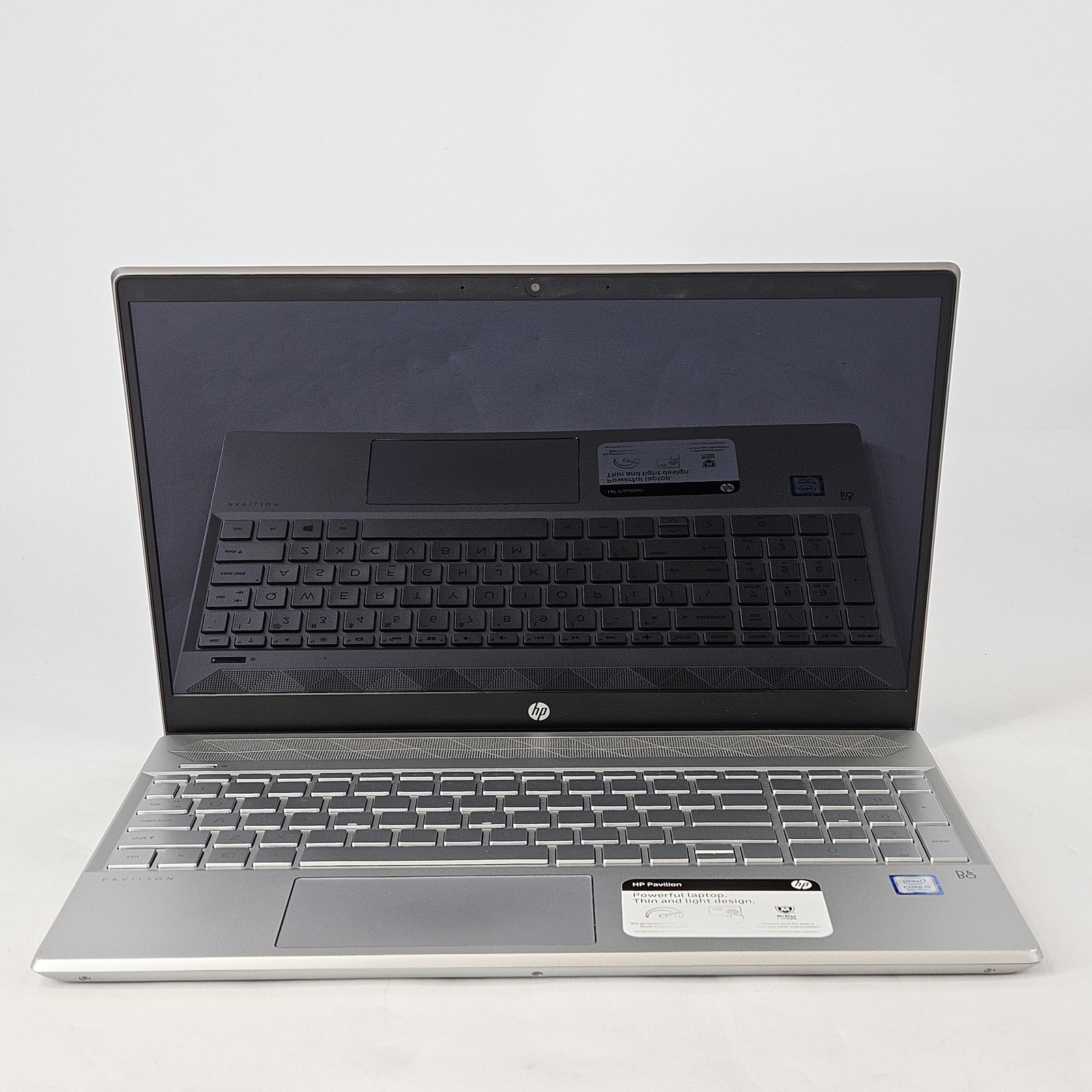 HP Pavilion 15 2018 Silver HD TOUCH i5-8250U 1.60GHz 12GB 1TB HDD Good
