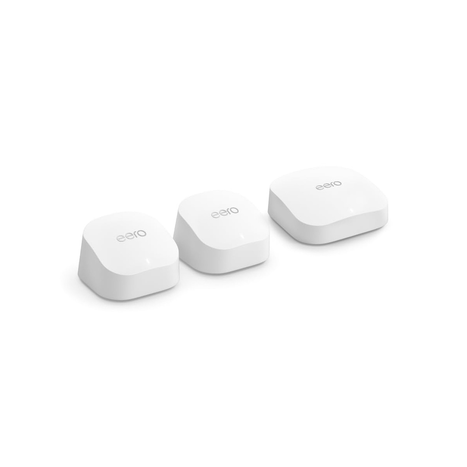 Amazon eero Pro 6E (1-pack) + Amazon eero 6+ (2-pack) mesh Wi-Fi 6 system