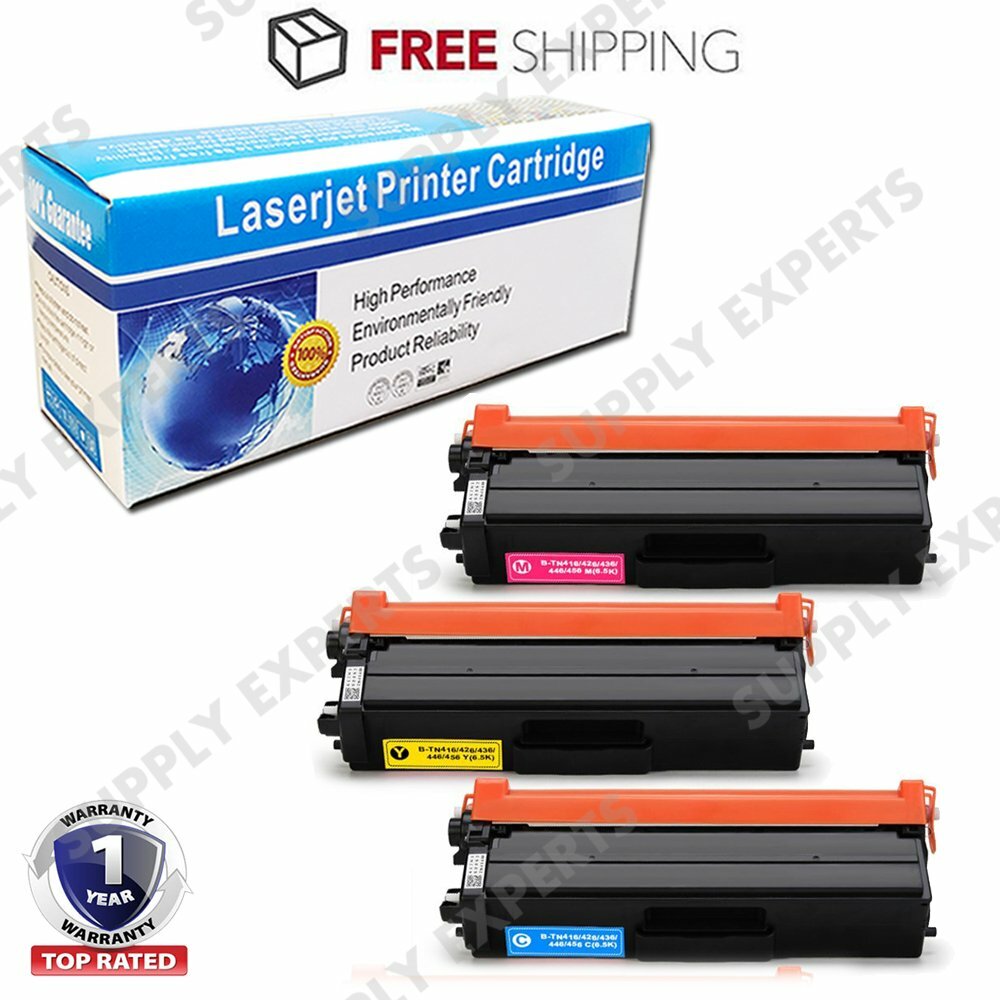 3PK TN436 CMY Color Toner for Brother MFC-L8900CDW HL-L8360CDW