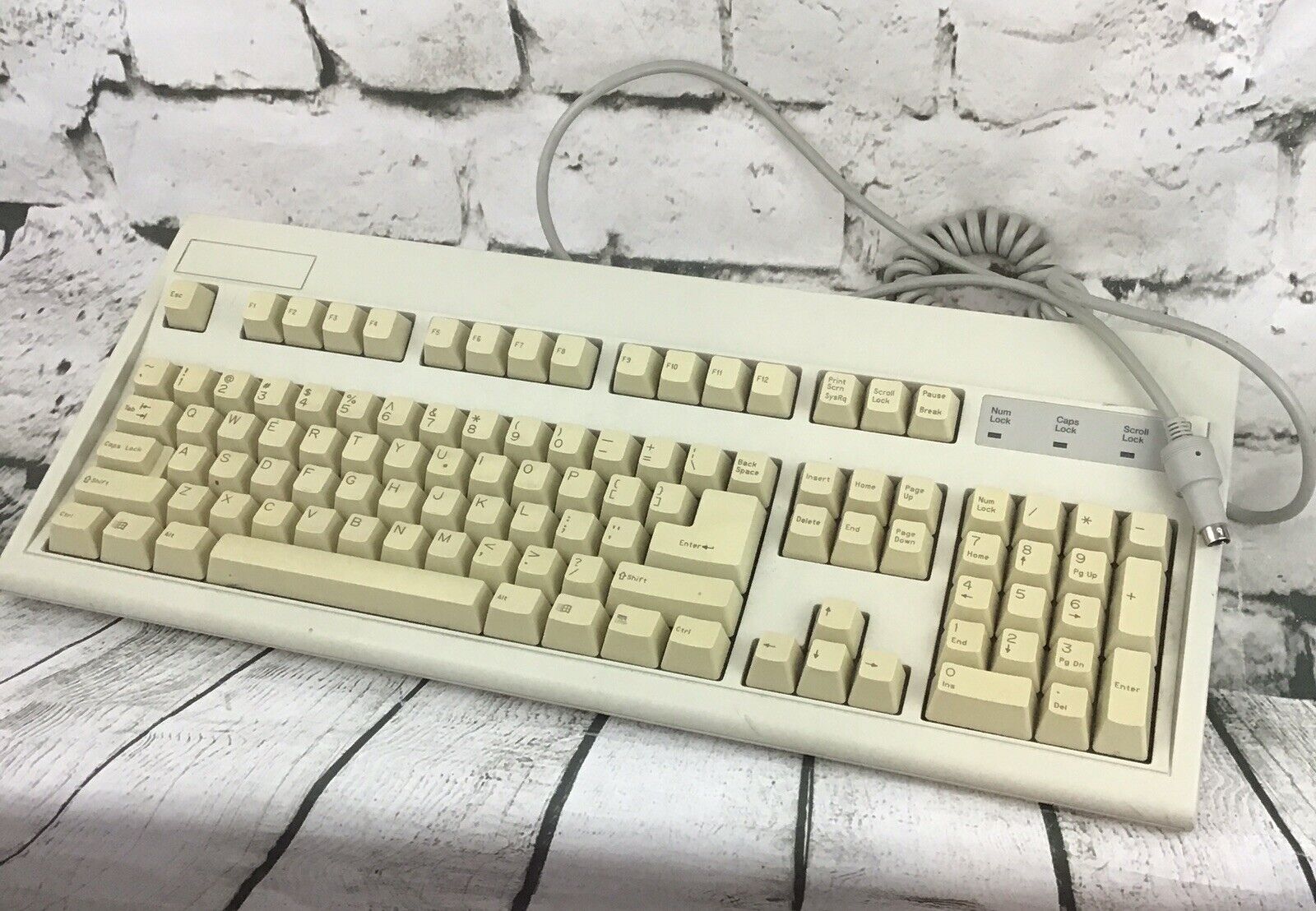 Vintage Keytronic E03601QL-C Mechanical Computer Keyboard Clicky Gamer Key Board