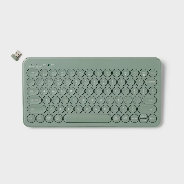 HeyDay Green Compact Wireless Keyboard - IPad/Tablet