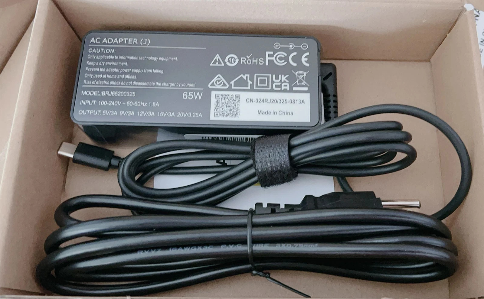 65W USB-C Laptop Charger for LG Gram 14 15 16 17 Pro 2-in-1 14Z90N 15Z95P 17Z90N