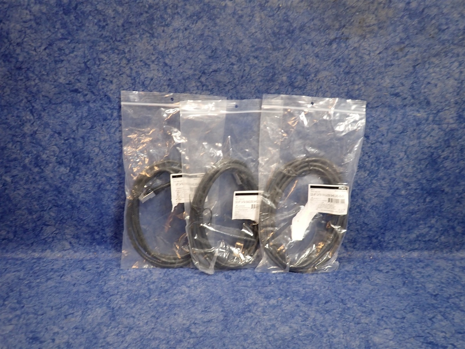 Lot of 3 C2G 00711 6ft Cat6a Snagless Shielded STP Ethernet Patch Cable (D3)