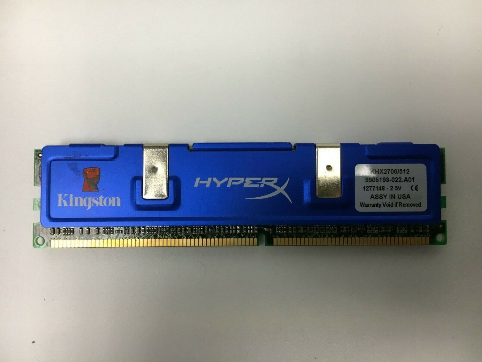 KHX2700/512 Kingston HyperX 512MB Kit (1 X 512MB) 