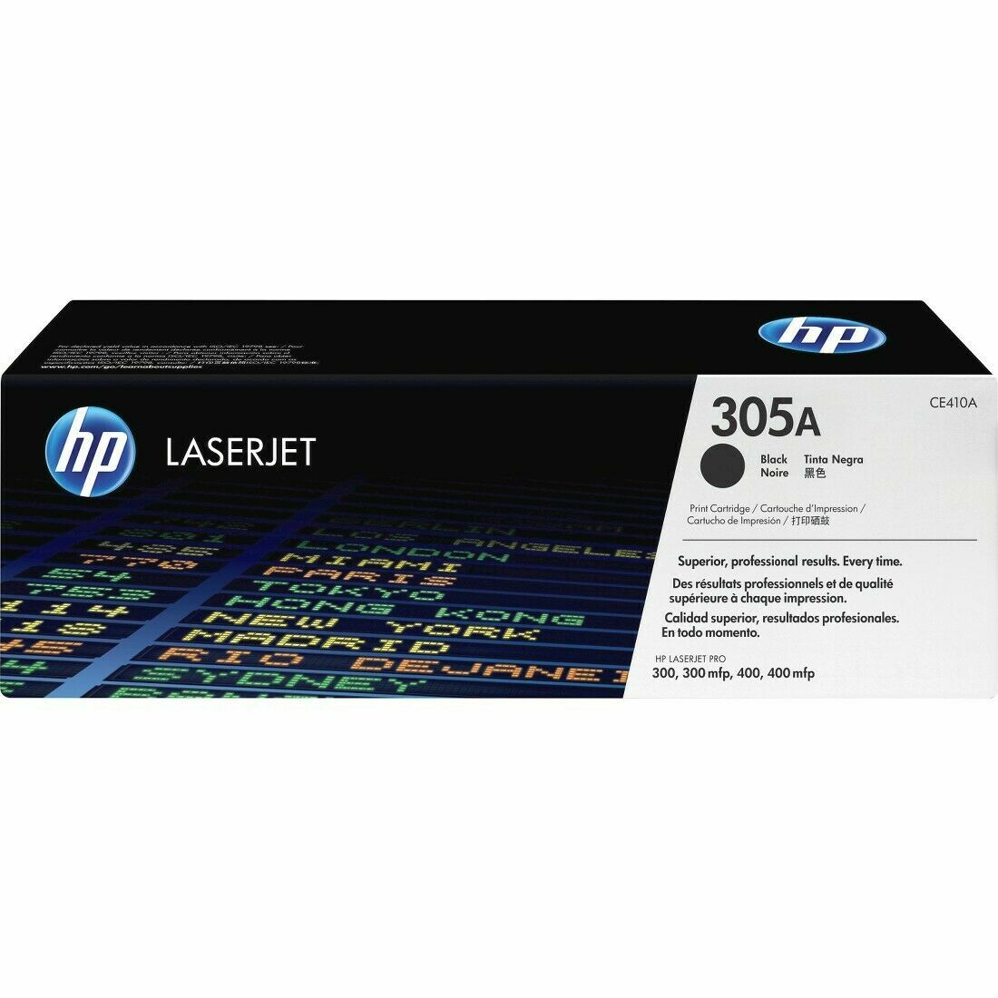 New Genuine HP LaserJet 305a Black Toner CE410A Cartridge