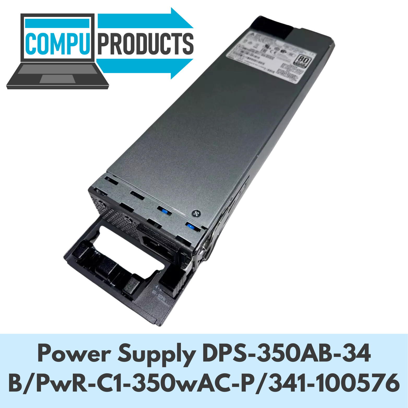 Cisco Power Supply DPS-350AB-34 B/PwR-C1-350wAC-P/341-100576 for Cisco 3850-24XU