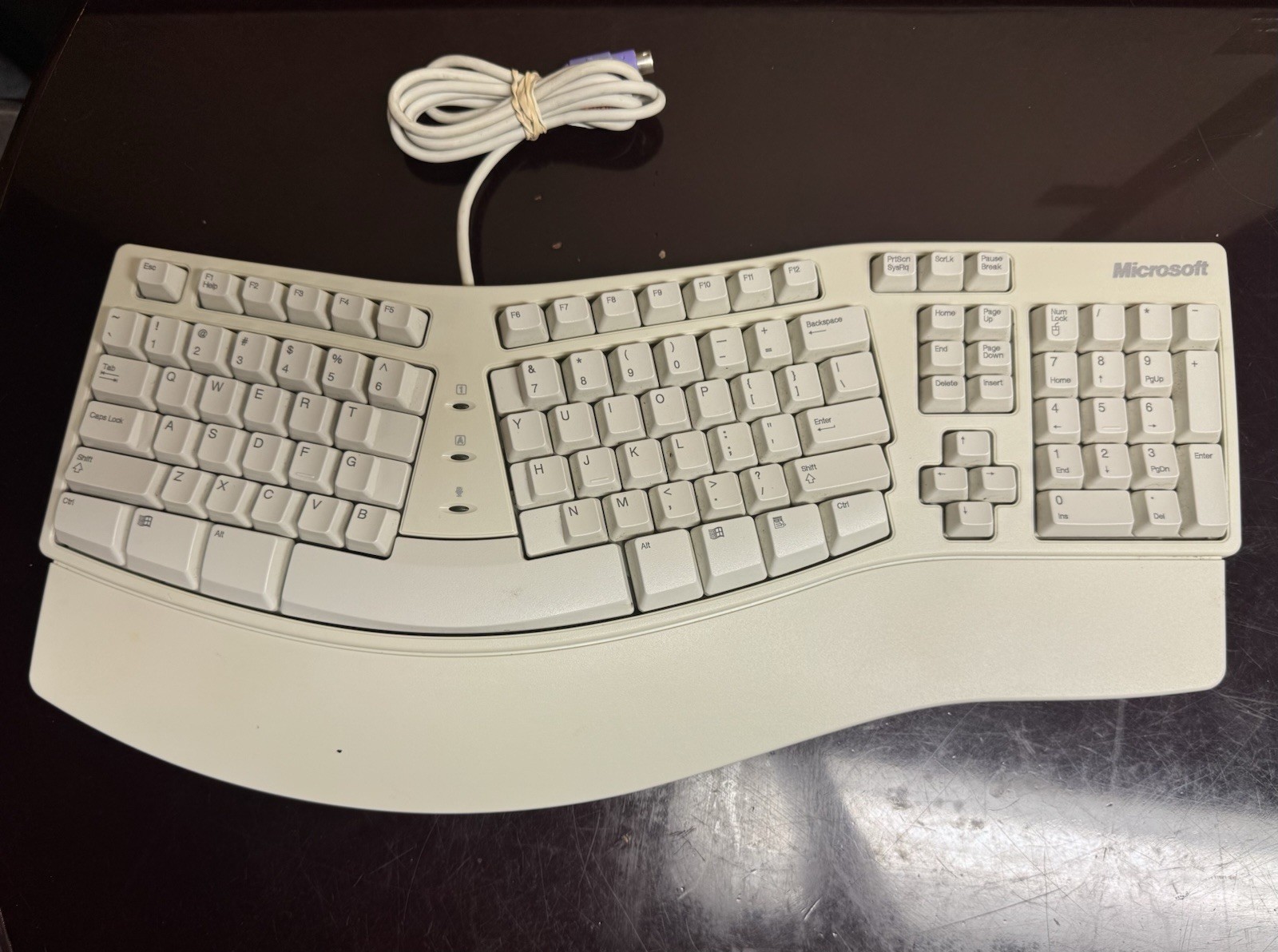 Microsoft KU-0045 Natural Keyboard Elite, White, X03-51764
