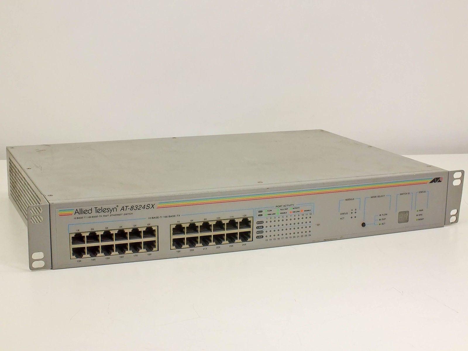 Allied Telesyn 10 Base-T / 100 Base-TX Fast Ethernet 24 Port Switch AT-8324SX