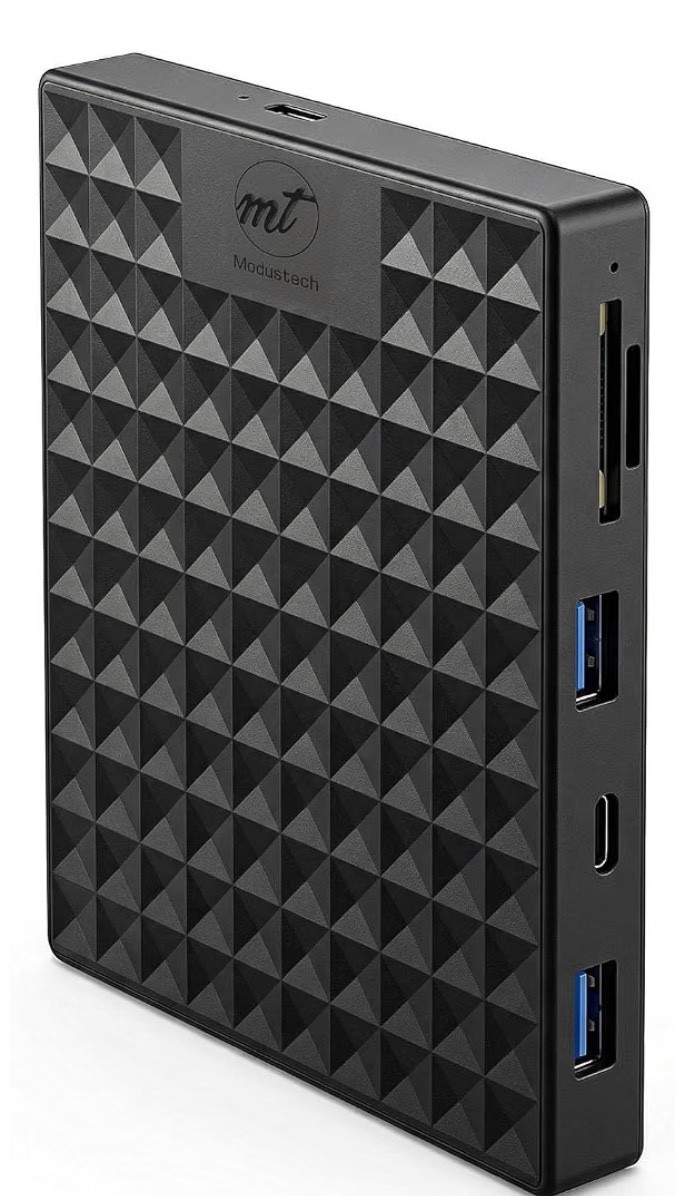 Nexus 1TB Portable External Hard Drive with Built-in Docking Station -5-in-1 USB