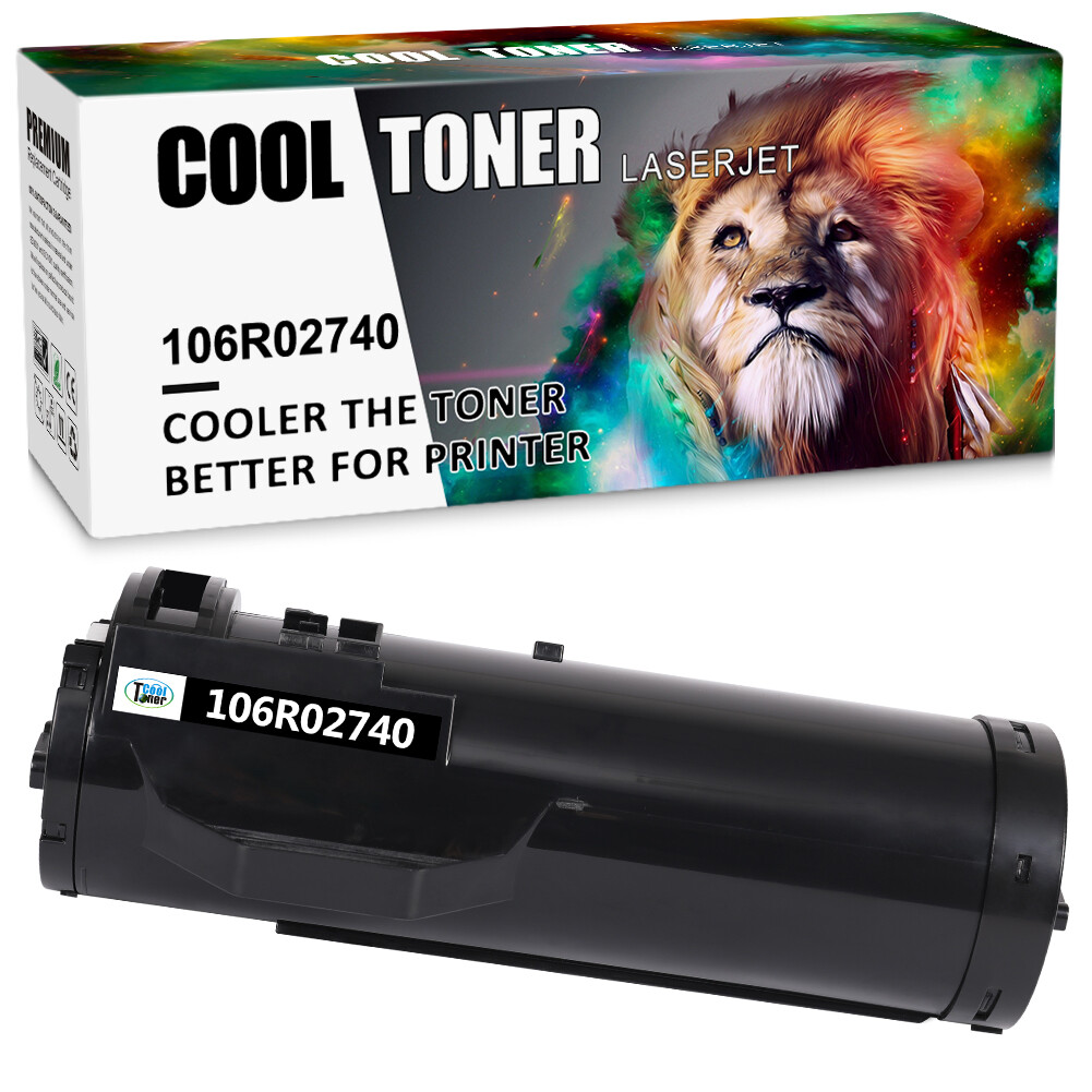 High Yield Black 106R02740 Toner Cartridge Compatible With Xerox WorkCentre 3655