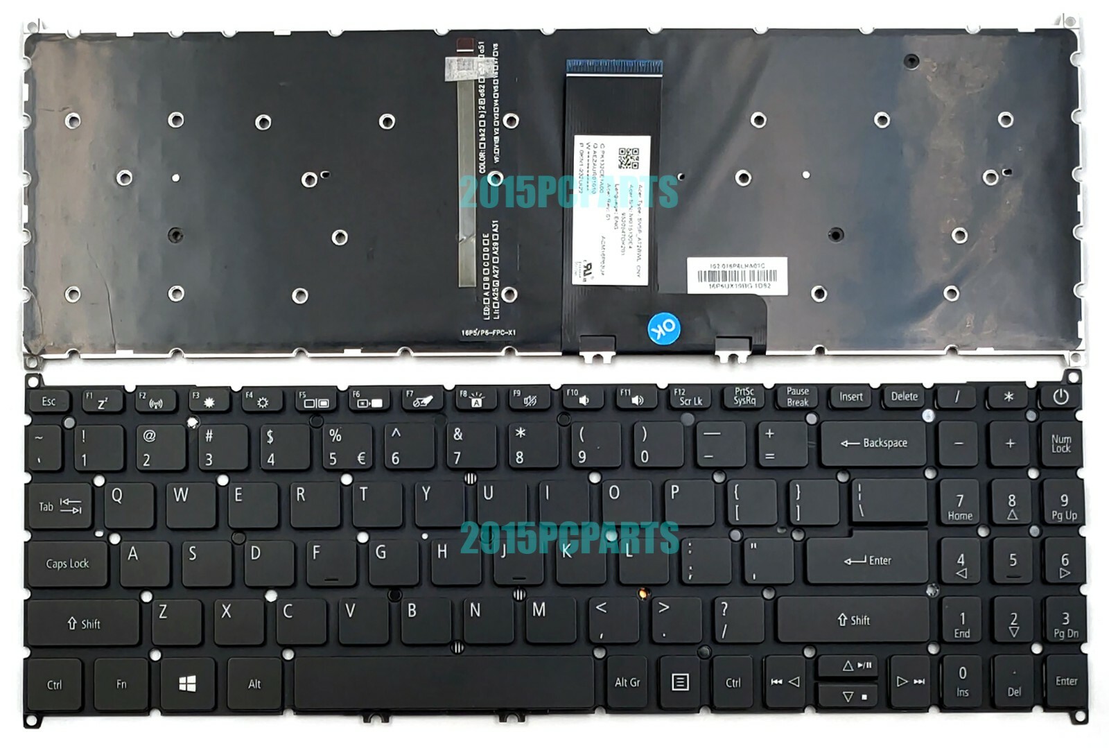 New Acer Extensa EX215-21 EX215-31  EX215-51G EX215-52G Keyboard US Backlit