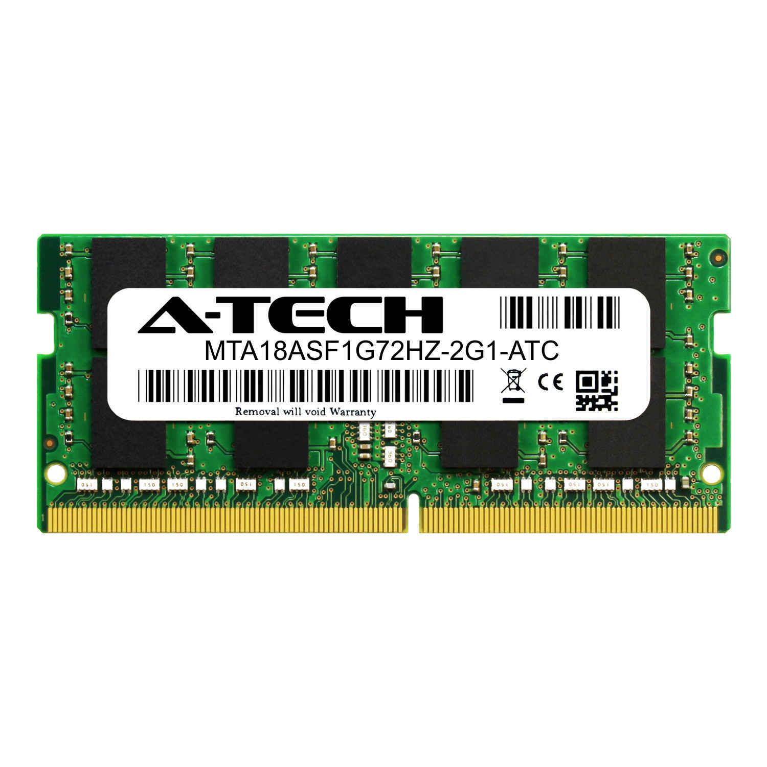 8GB PC4-17000 ECC SODIMM (Replacement for Micron MTA18ASF1G72HZ-2G1) Memory RAM