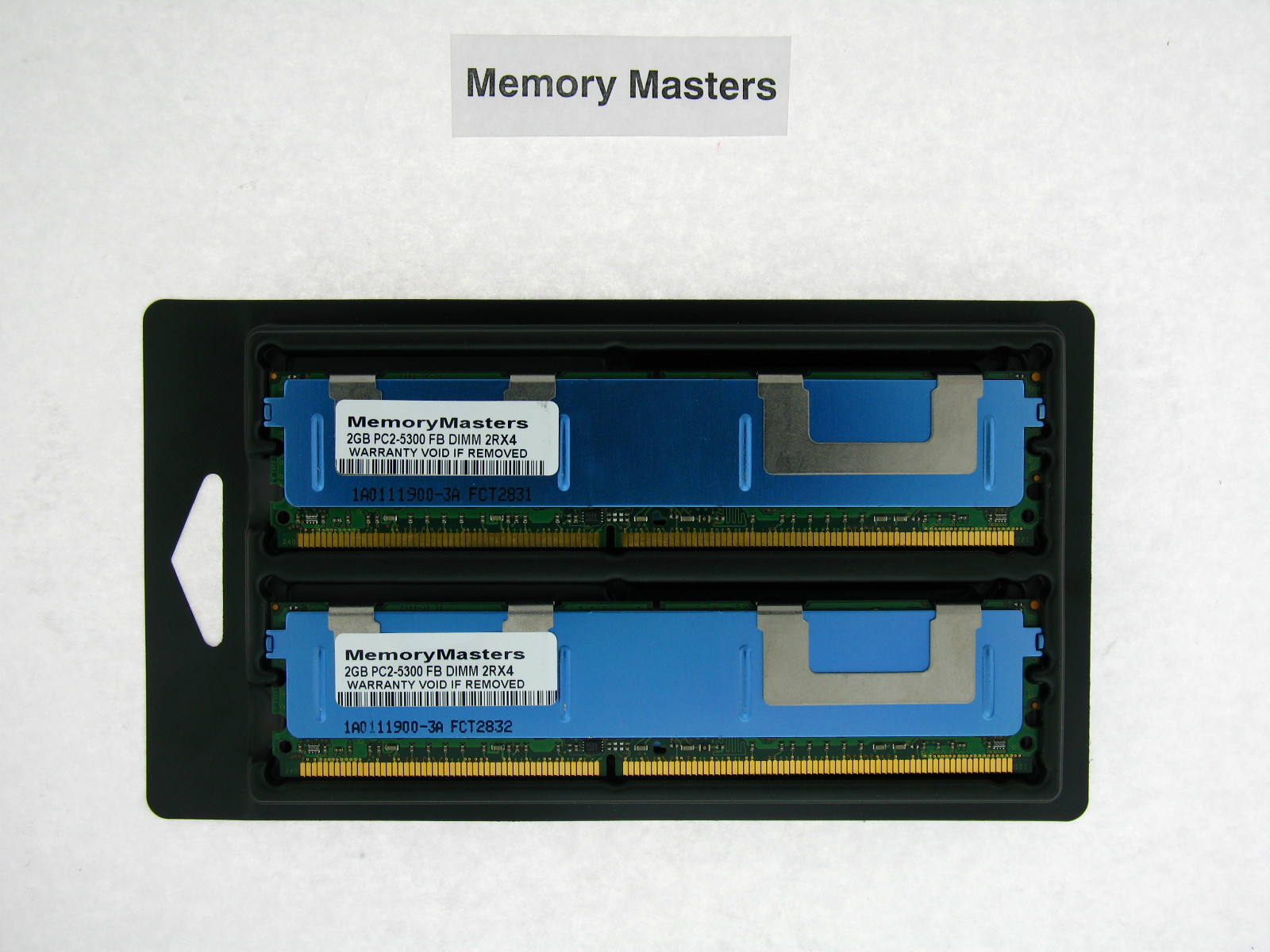 SESX2B1Z 4GB  2x2GB FBDIMM Memory Sun T5140 T5220 T6320 2RX4