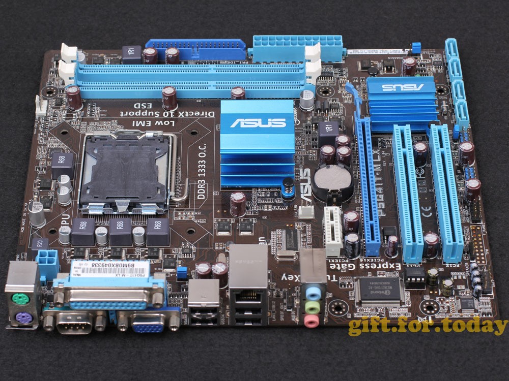 Original ASUS P5G41T-M LX Intel G41 Motherboard LGA 775 Socket DDR3