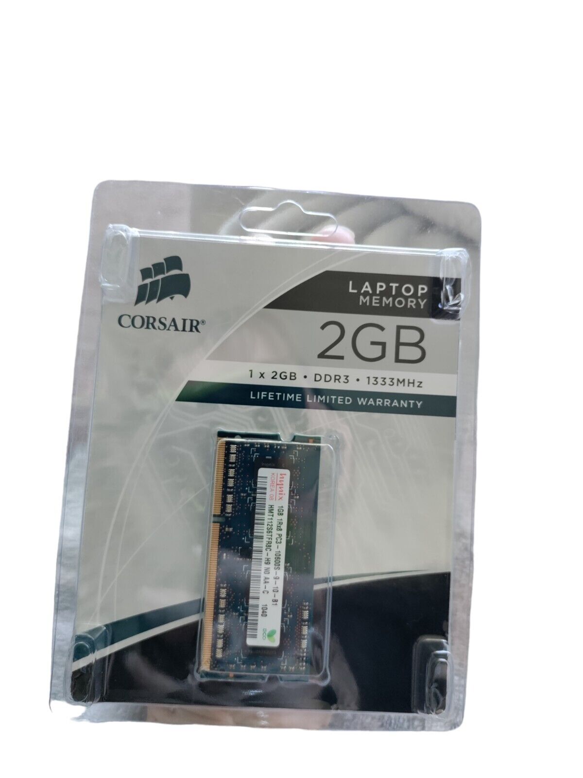 Corsair 2GB DDR3 1333MHZ Laptop Memory 2009 1x2GB New