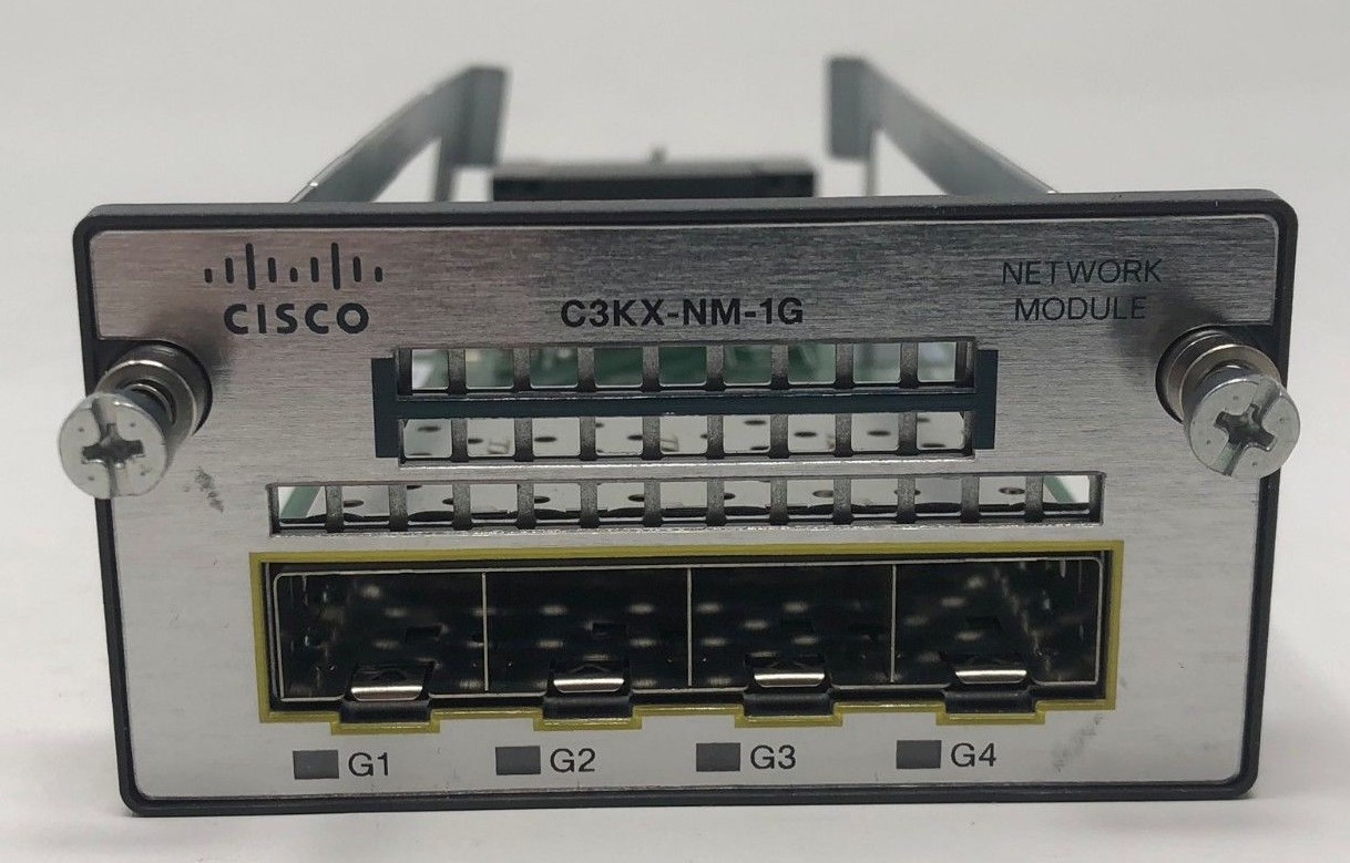 Cisco C3KX-NM-1G Gigabit Ethernet Network Module Catalyst 3560-X 3750-X Switch