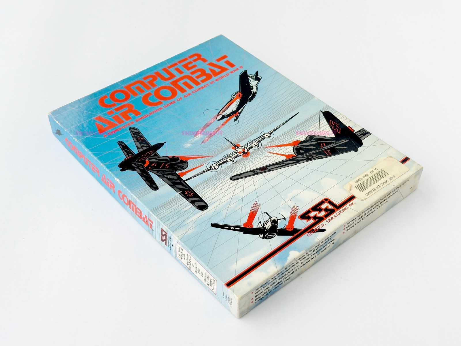 Computer Air Combat - SSI - 1980 / Apple II
