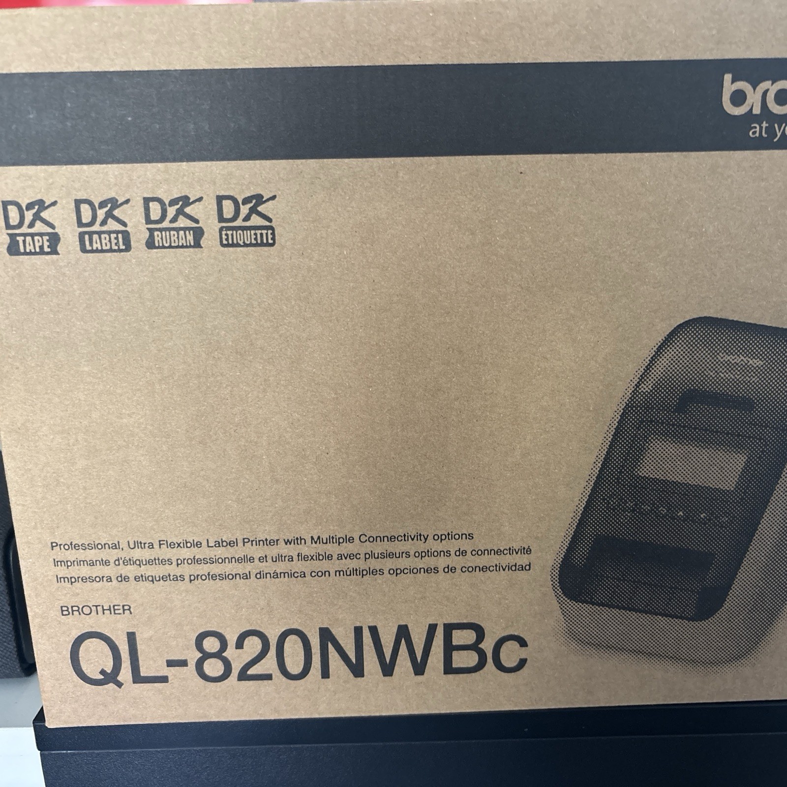 Brother QL-820NWBC Ultra Flexible Label Printer with Multiple Connectivity - New