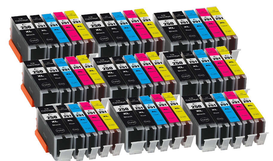 45PK Custom Ink Set (15 Cyan, 15 Magenta, 15 Yellow)