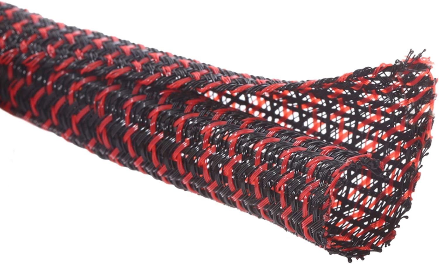  25ft - 1/2 inch Cord Protector Wire Loom Tubing Cable Sleeve Split Sleeving For