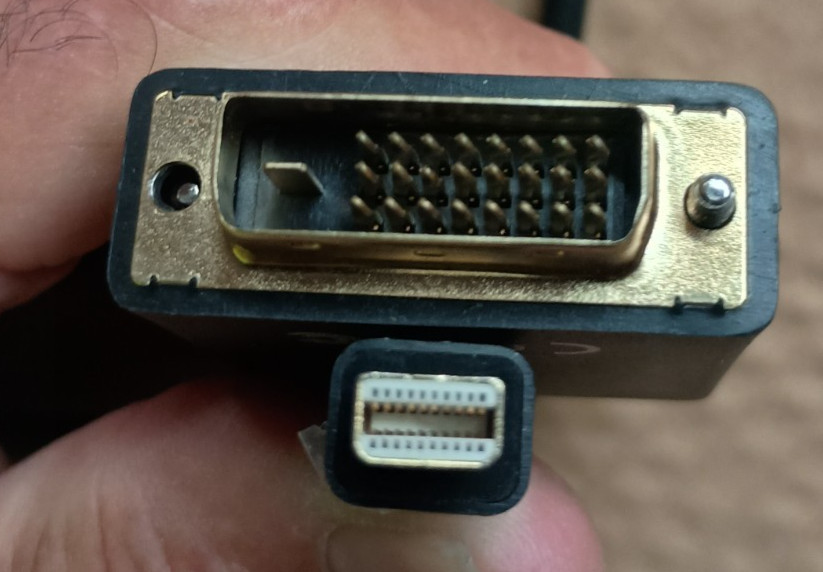 Benfei B01FX50ZW4 BLACK - GOLD PLATED - Mini DisplayPort to DVI Cable 6 foot*NEW