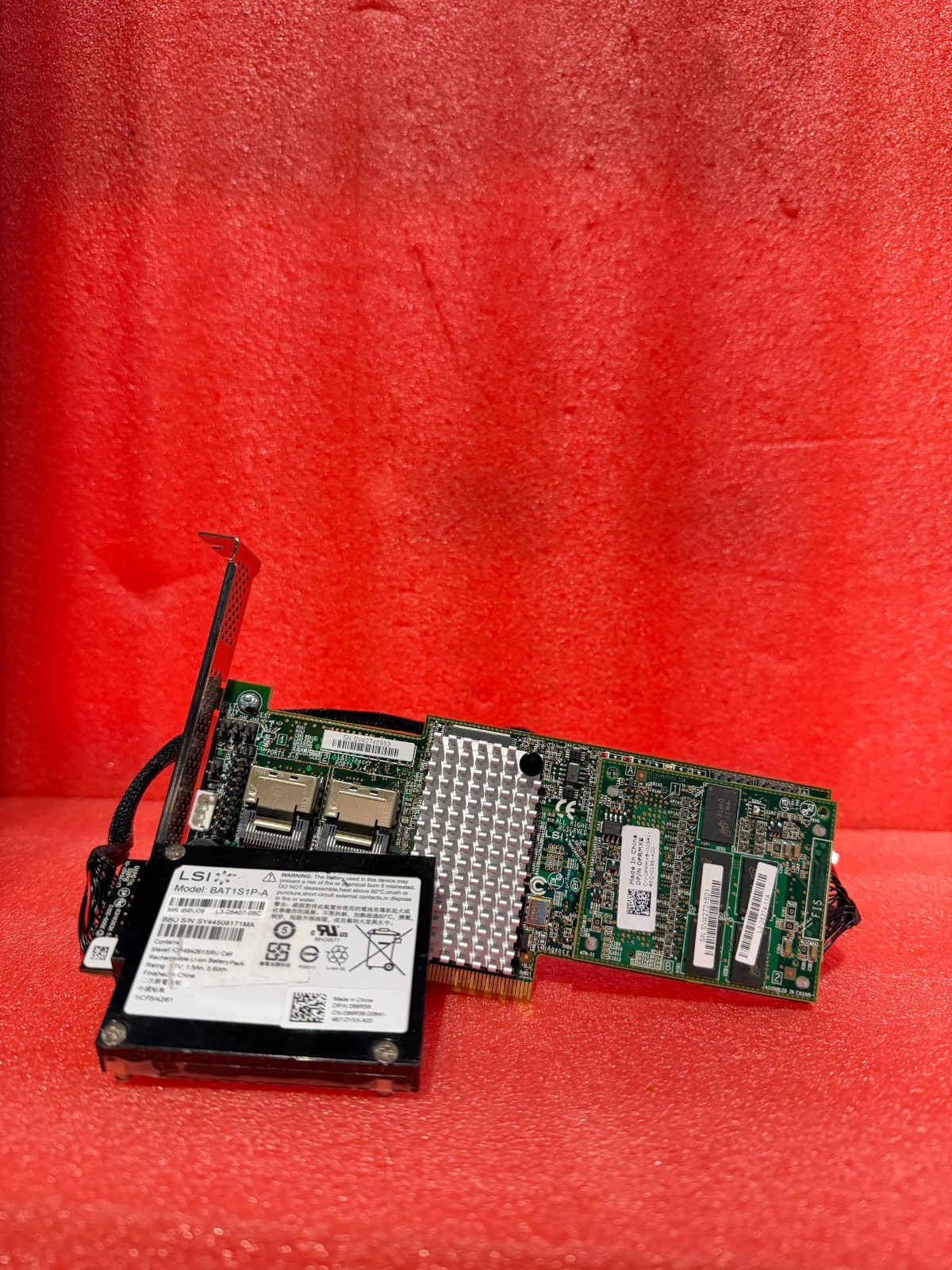 Dell LSI 9265-8I 6G 1GB 8-Port PCIe SAS SATA Raid Controller Card 0PRMX8 PRMX8