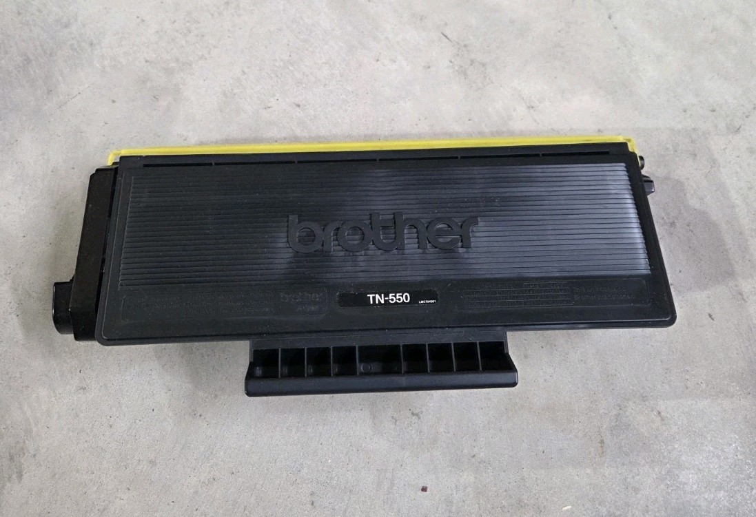 Brother TN-550 Genuine Toner Cartridge Brother TN550 Black Toner No Box New