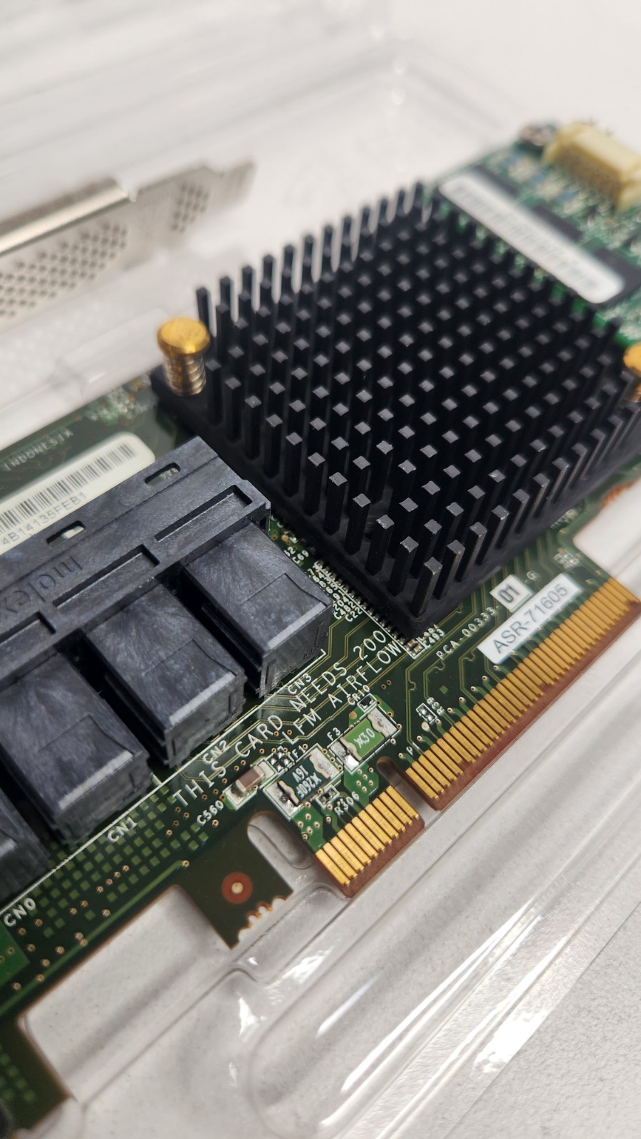 Adaptec RAID Controller Card SATA – New Open Box – With Bracket