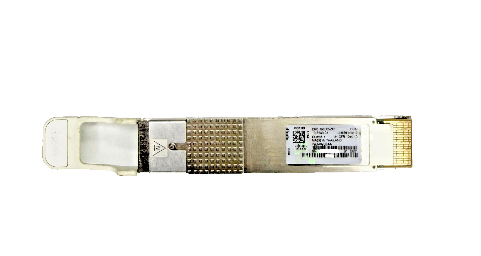 Genuine Cisco DP01QSDD-ZF1 100G Coherent QSFP-DD ZR Transceiver (Fixed Laser)