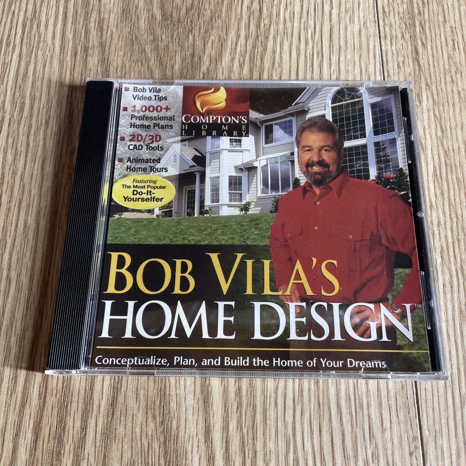 Bob Vila's Home Design Compton's Home Library 2 PC CD ROMS Windows 95