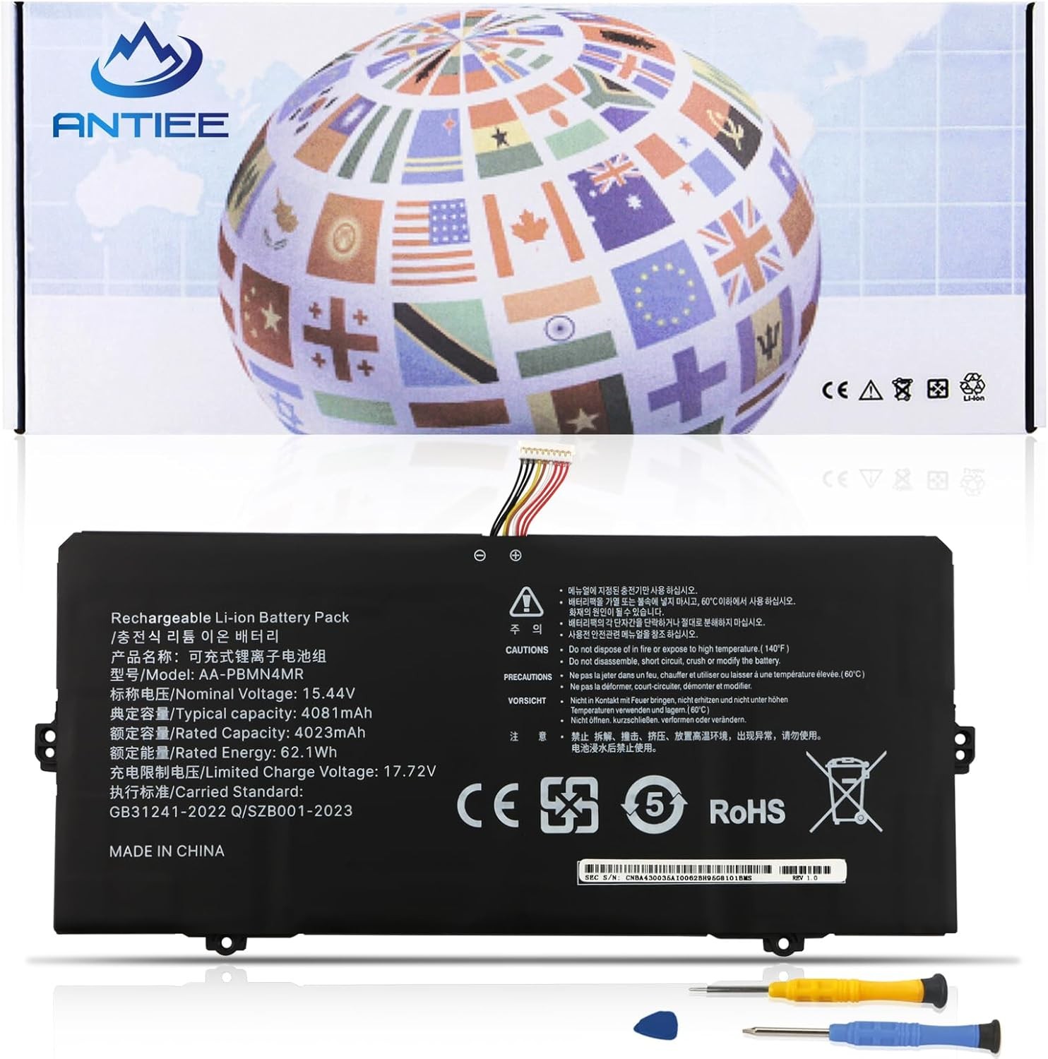 AA PBKN4MR Laptop Battery Replacement for Samsung Galaxy Book3 Book4 Pro 360