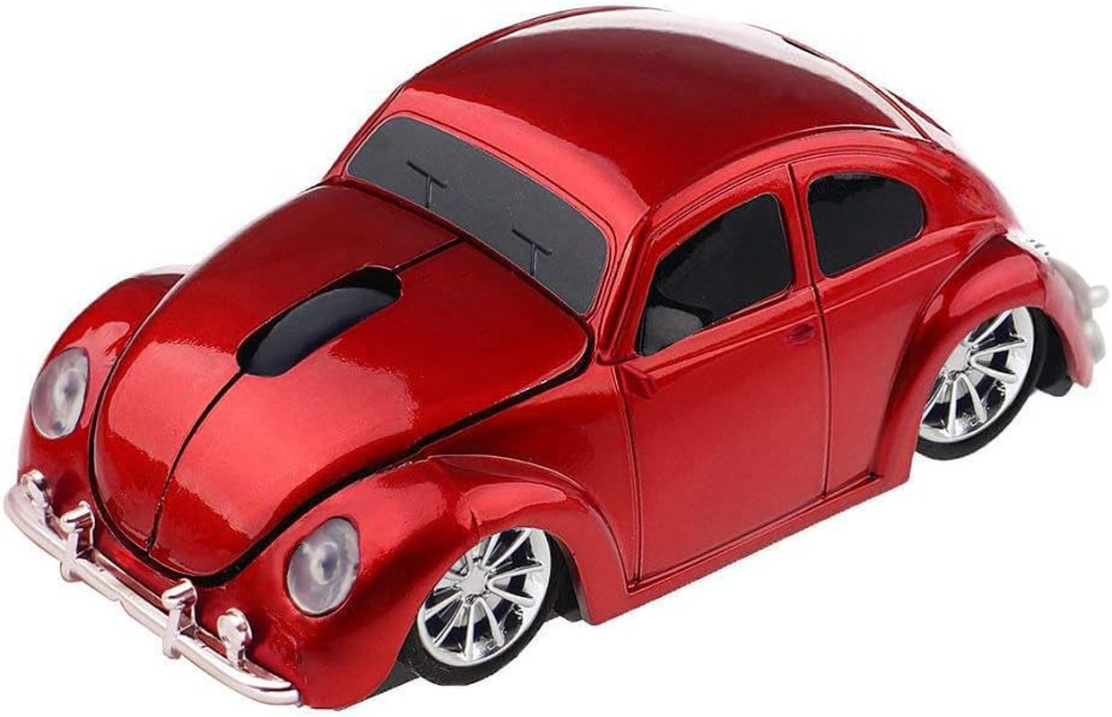 VW Beetle Wireless Sports Car Shape Mouse Mice Computer Laptop PC Optical Mouse