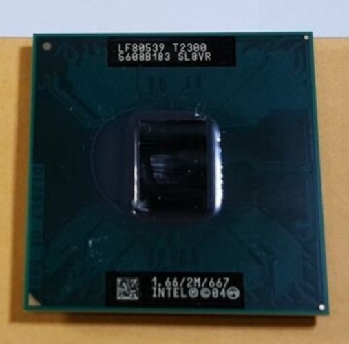 SL8VR Intel® CORE DUO 1.66 GHz T2300 (LF80539) - Refurb
