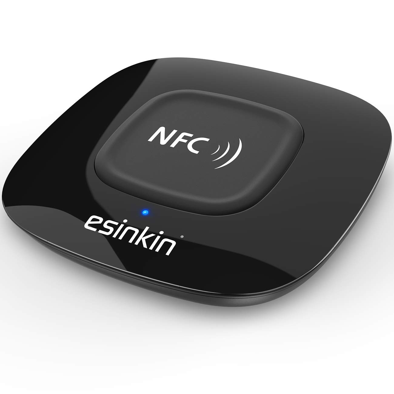 esinkin Bluetooth Receiver Wireless, NFC-Enabled Audio Adapter 4.0 for HD Hom...