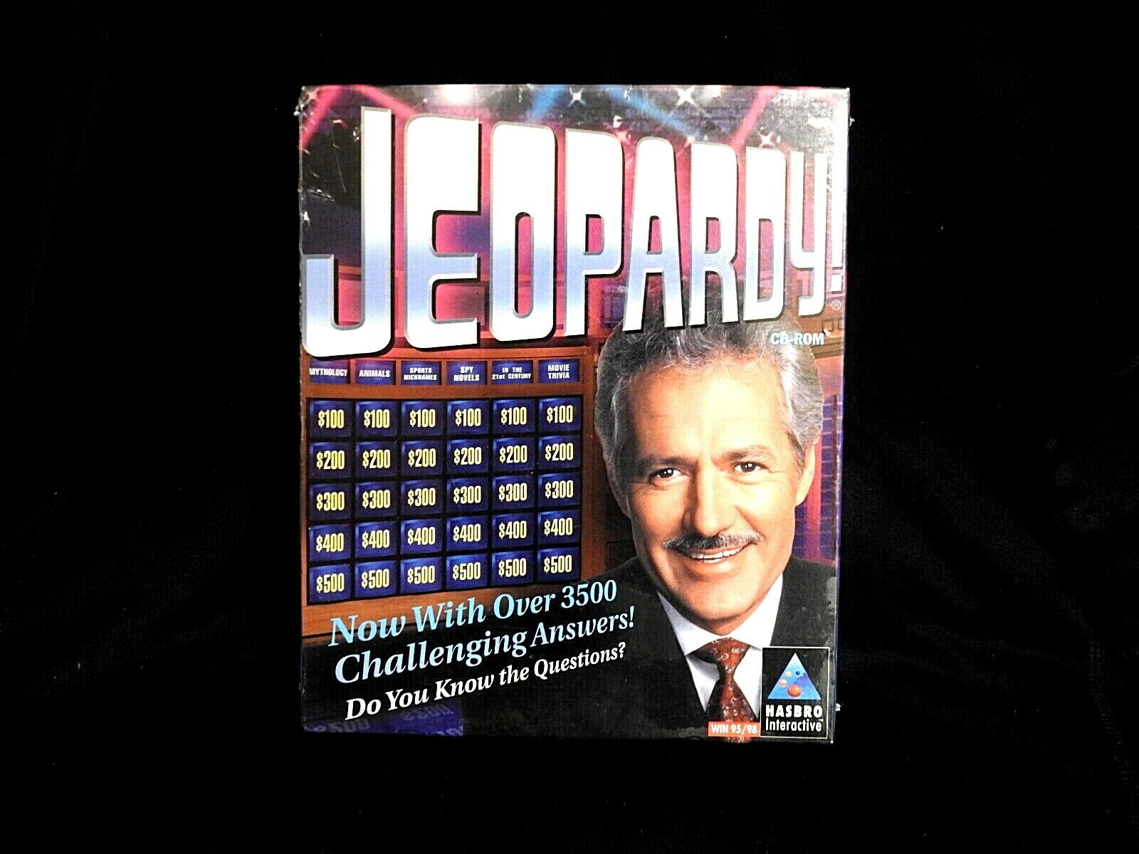 1998 Jeopardy CD-ROM  PC Computer Game NIB