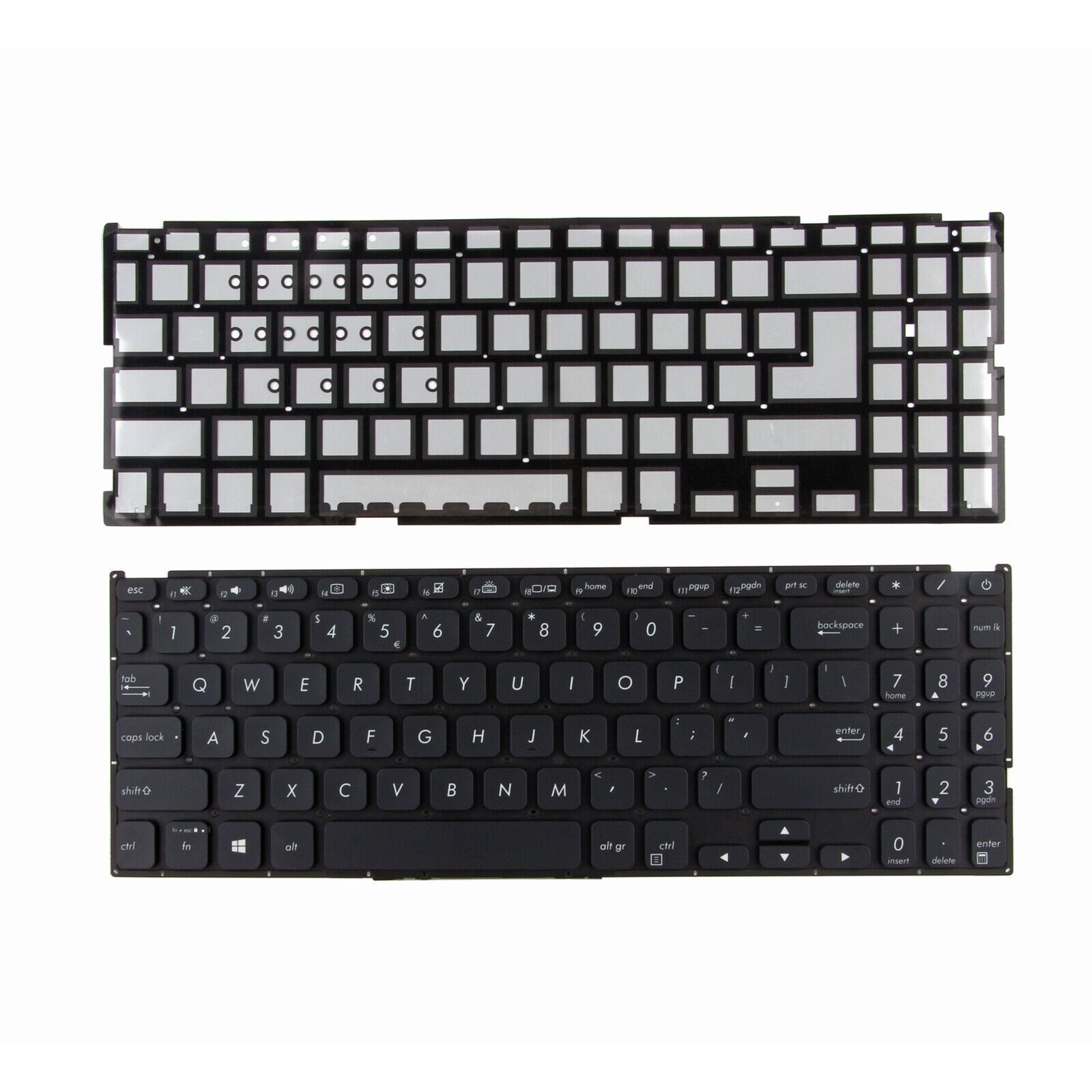 US Keyboard Backlit for Asus Vivobook F512 F512D F512DA X512 X512D X512FA X512F