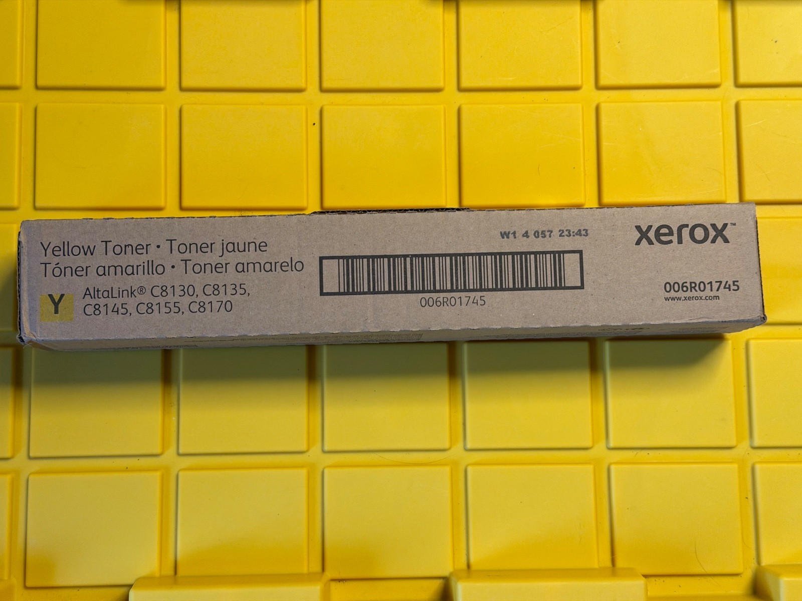 New OEM Xerox 006R01745 Yellow Toner