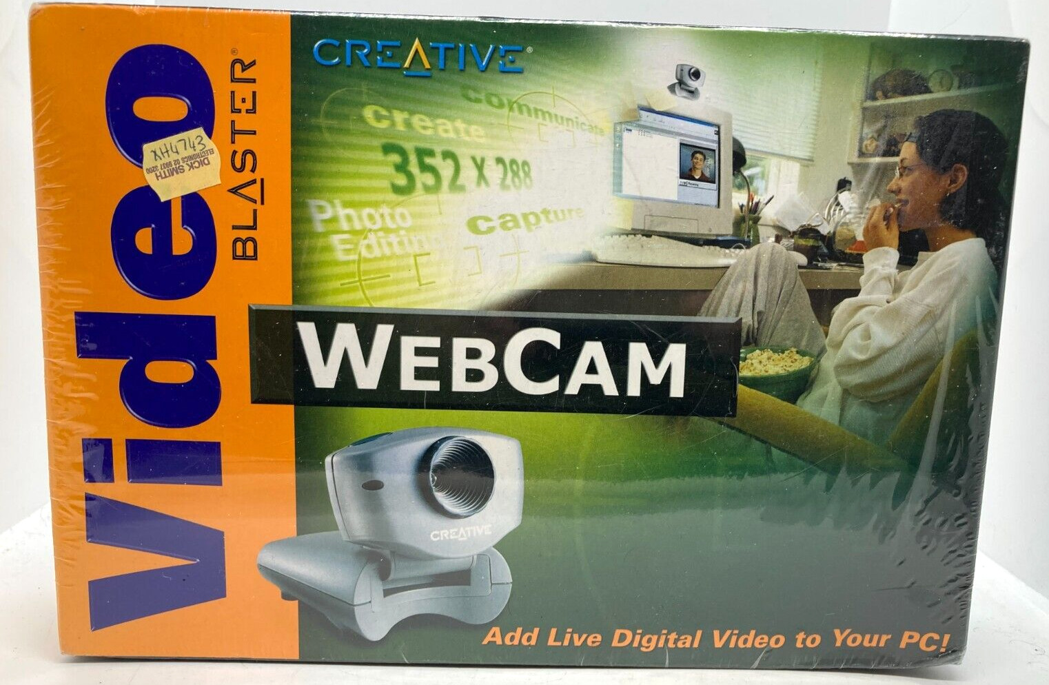 Vintage Creative Video Blaster Webcam NEW