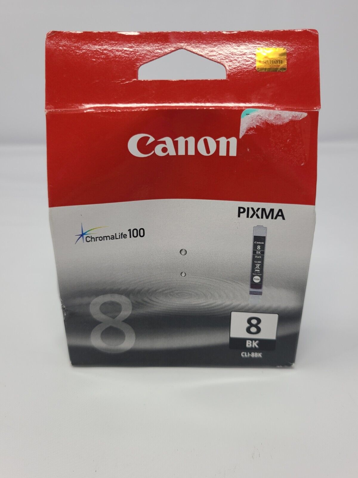 Genuine Canon CLI-8BK Black Ink Tank for use with PIXMA iP4200 - 0620B001