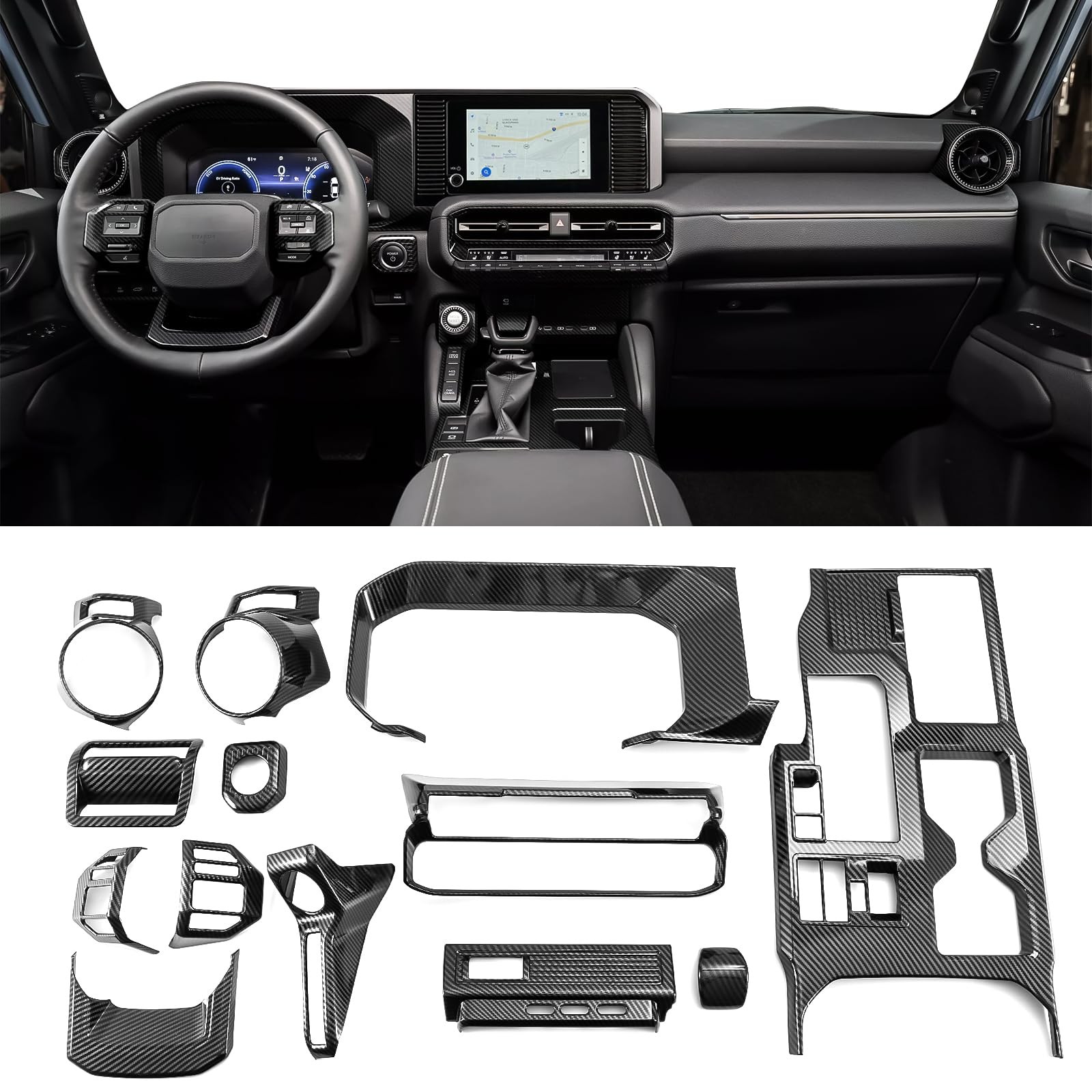 Tempsnow Interior Trim For Toyota Land Cruiser LC250 2024 2025 2026 2027 RJY301