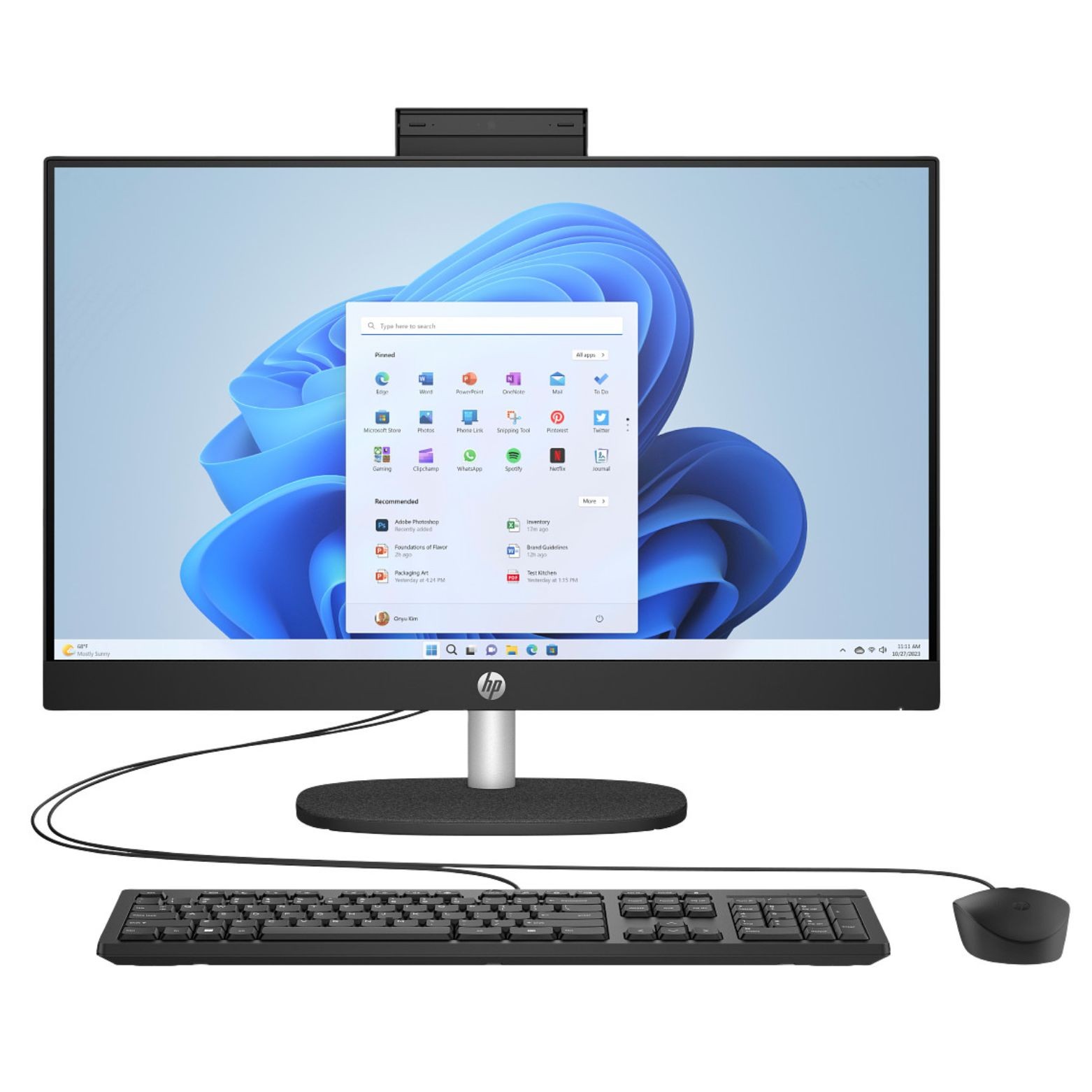 HP 24-CR1000I 23.8" FHD IPS Intel Ultra 5 125U 1.3 GHz 16GB DDR5 512GB SSD W11H