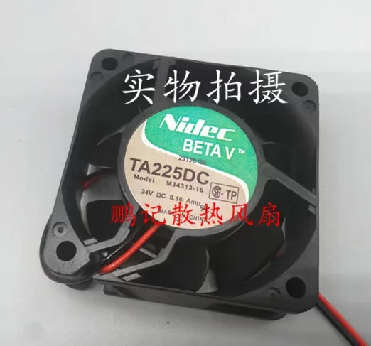 1PCS NIDEC TA225DC M34313-16 DC24V 0.16A 6025 Inverter Fan