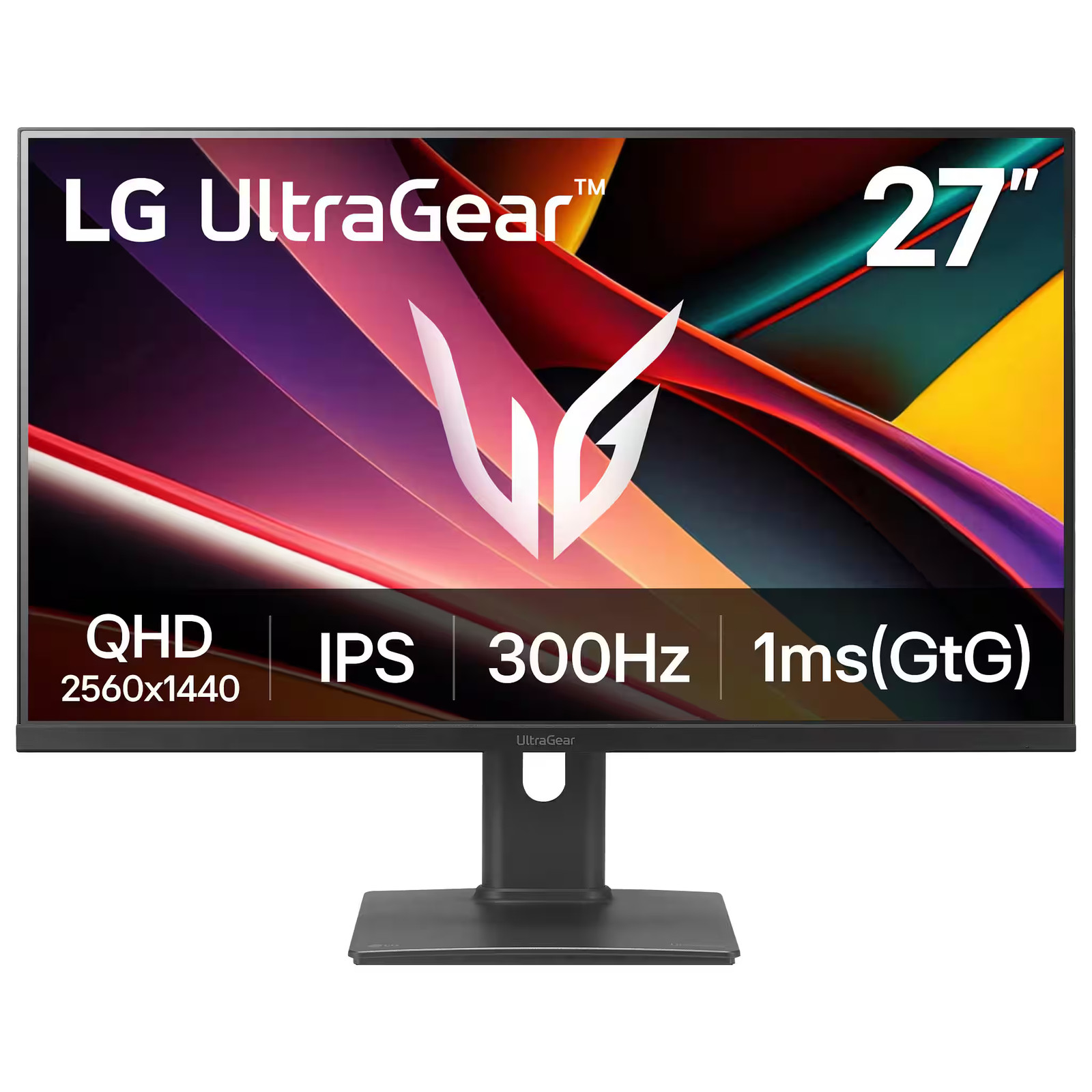 LG - 27" UltraGear G6 IPS QHD 300Hz 1ms G-SYNC Compatible FreeSync Premium Ga...