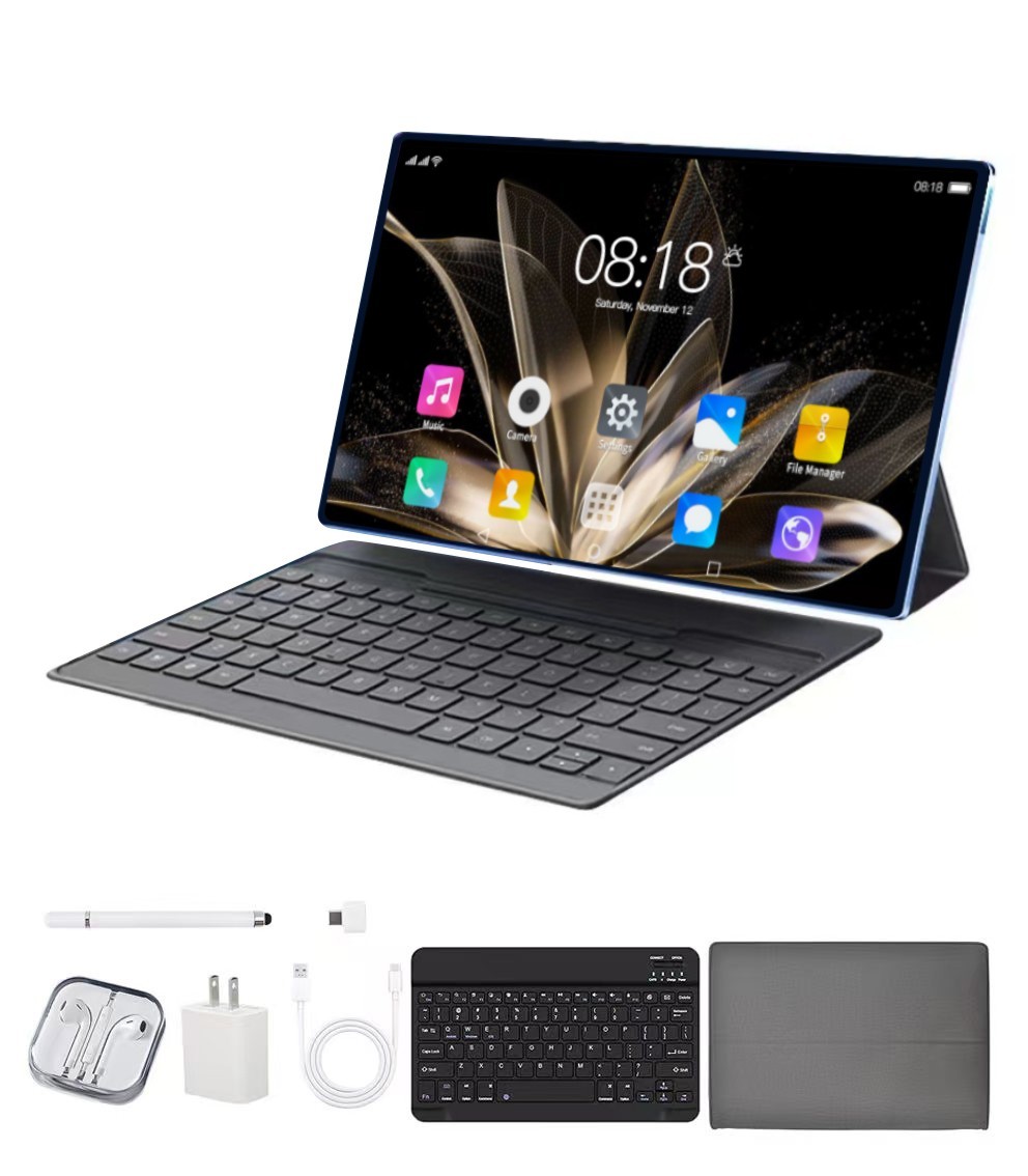 mobile phone Tablet 10.1 inch 256GB Android 12 Wifi 4G/5G Dual SIM gift Keyboard